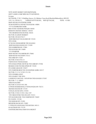 Banks Enabled For Customer Payment Through Rtgs