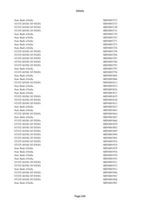 Banks Enabled For Customer Payment Through Rtgs