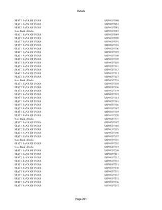 Banks Enabled For Customer Payment Through Rtgs