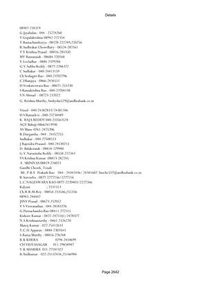 Banks Enabled For Customer Payment Through Rtgs