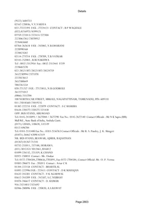 Banks Enabled For Customer Payment Through Rtgs