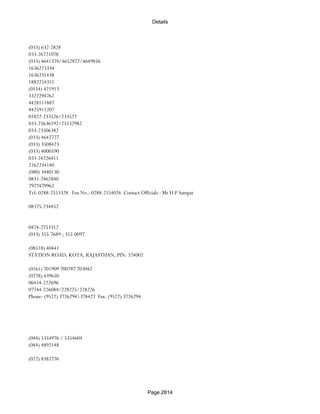 Banks Enabled For Customer Payment Through Rtgs