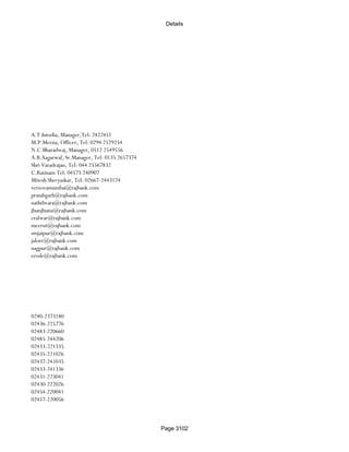 Banks Enabled For Customer Payment Through Rtgs