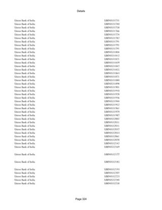 Banks Enabled For Customer Payment Through Rtgs
