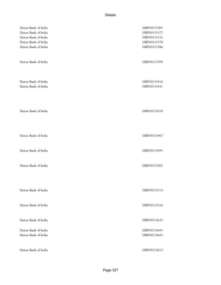 Banks Enabled For Customer Payment Through Rtgs