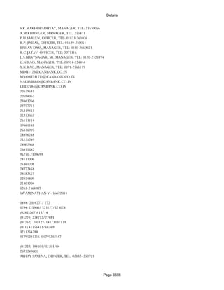 Banks Enabled For Customer Payment Through Rtgs