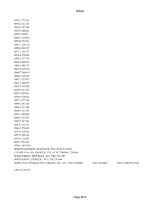 Banks Enabled For Customer Payment Through Rtgs