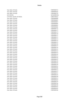 Banks Enabled For Customer Payment Through Rtgs