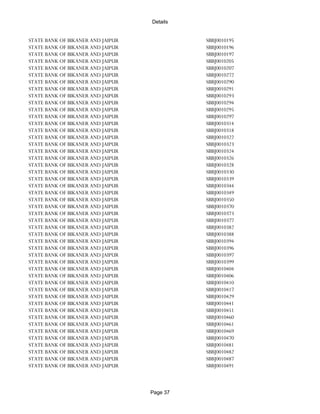 Banks Enabled For Customer Payment Through Rtgs