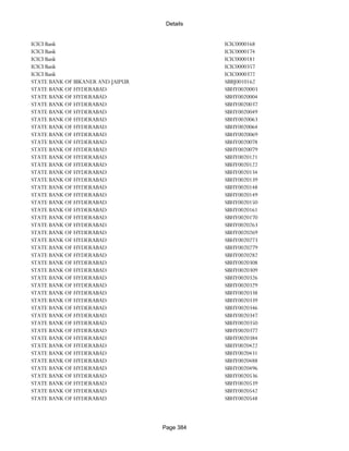 Banks Enabled For Customer Payment Through Rtgs