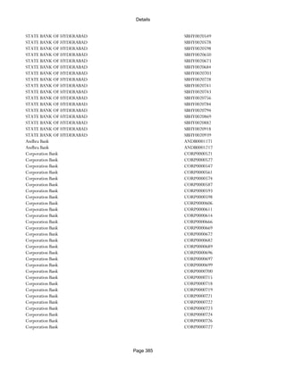 Banks Enabled For Customer Payment Through Rtgs