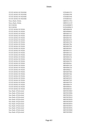 Banks Enabled For Customer Payment Through Rtgs