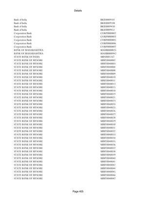 Banks Enabled For Customer Payment Through Rtgs