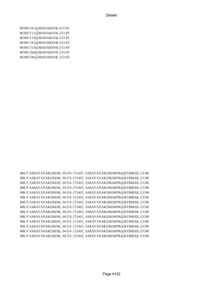 Banks Enabled For Customer Payment Through Rtgs