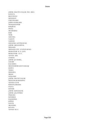 Banks Enabled For Customer Payment Through Rtgs