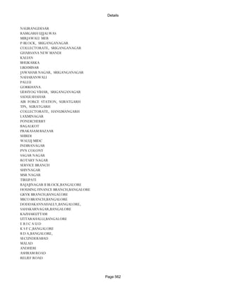 Banks Enabled For Customer Payment Through Rtgs