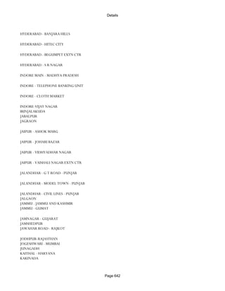 Banks Enabled For Customer Payment Through Rtgs