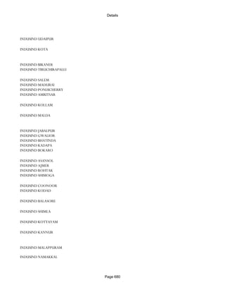 Banks Enabled For Customer Payment Through Rtgs