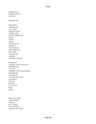 Banks Enabled For Customer Payment Through Rtgs