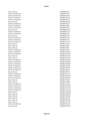 Banks Enabled For Customer Payment Through Rtgs