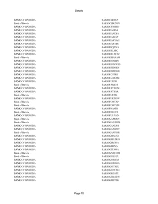 Banks Enabled For Customer Payment Through Rtgs