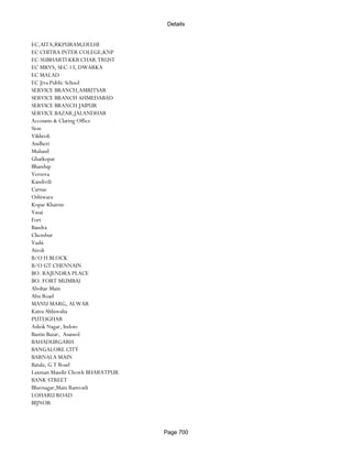 Banks Enabled For Customer Payment Through Rtgs