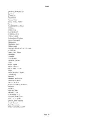 Banks Enabled For Customer Payment Through Rtgs