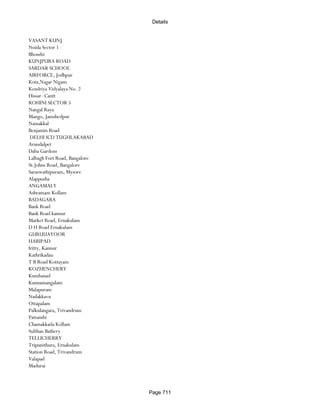 Banks Enabled For Customer Payment Through Rtgs