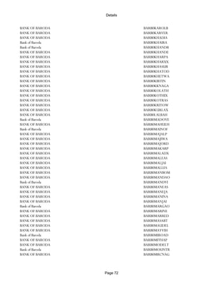 Banks Enabled For Customer Payment Through Rtgs