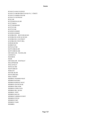 Banks Enabled For Customer Payment Through Rtgs