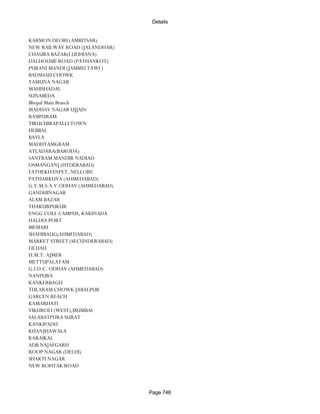 Banks Enabled For Customer Payment Through Rtgs