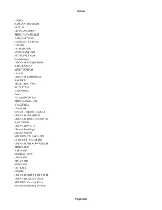 Banks Enabled For Customer Payment Through Rtgs