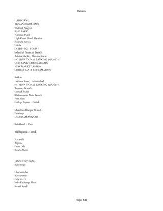 Banks Enabled For Customer Payment Through Rtgs