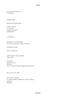 Banks Enabled For Customer Payment Through Rtgs