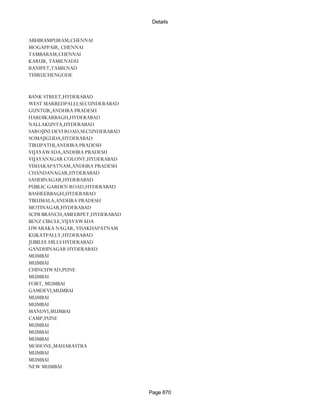 Banks Enabled For Customer Payment Through Rtgs