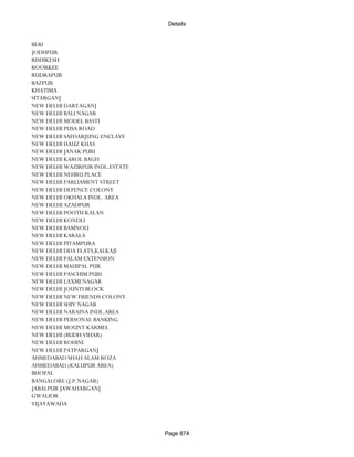 Banks Enabled For Customer Payment Through Rtgs