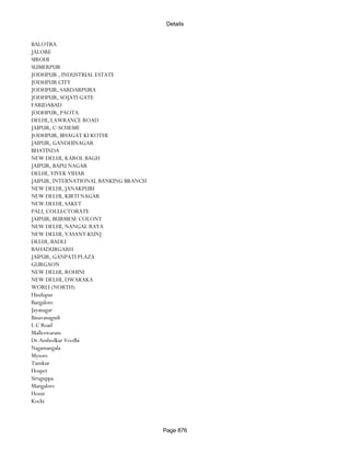 Banks Enabled For Customer Payment Through Rtgs