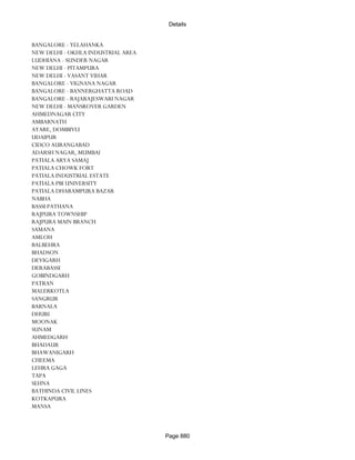 Banks Enabled For Customer Payment Through Rtgs