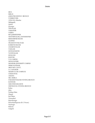 Banks Enabled For Customer Payment Through Rtgs