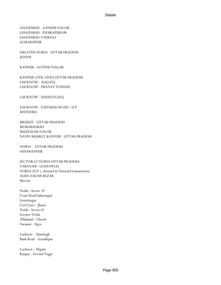 Banks Enabled For Customer Payment Through Rtgs