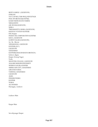 Banks Enabled For Customer Payment Through Rtgs