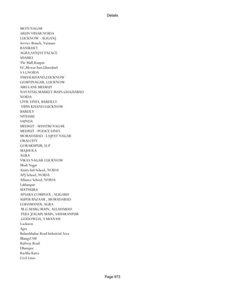 Banks Enabled For Customer Payment Through Rtgs