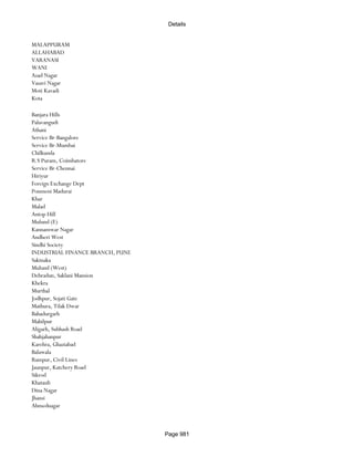 Banks Enabled For Customer Payment Through Rtgs