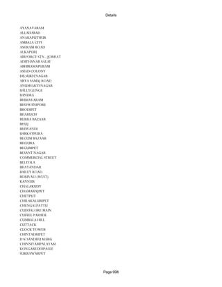 Banks Enabled For Customer Payment Through Rtgs