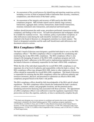 Bank Secrecy Act BSA Anti-Money Laundering | PDF