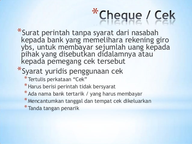 perintah surat untuk kepada nasabah memindahbukukan dana sejumlah bank umum Bank sentral & bank