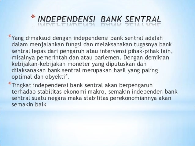 Bank Sentral Bank Umum