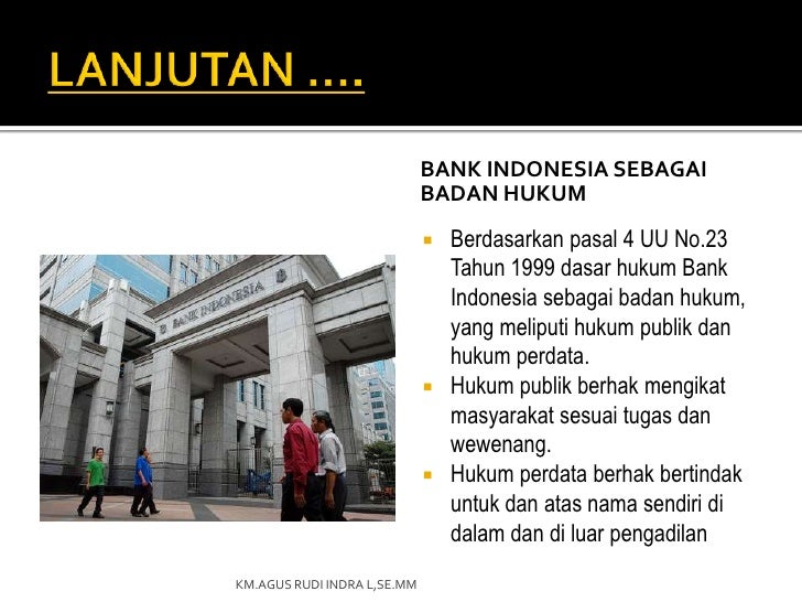 Bank sentral dan uang