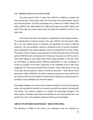 Sample Bank Performance Pdf Banks performance analysis | PDF