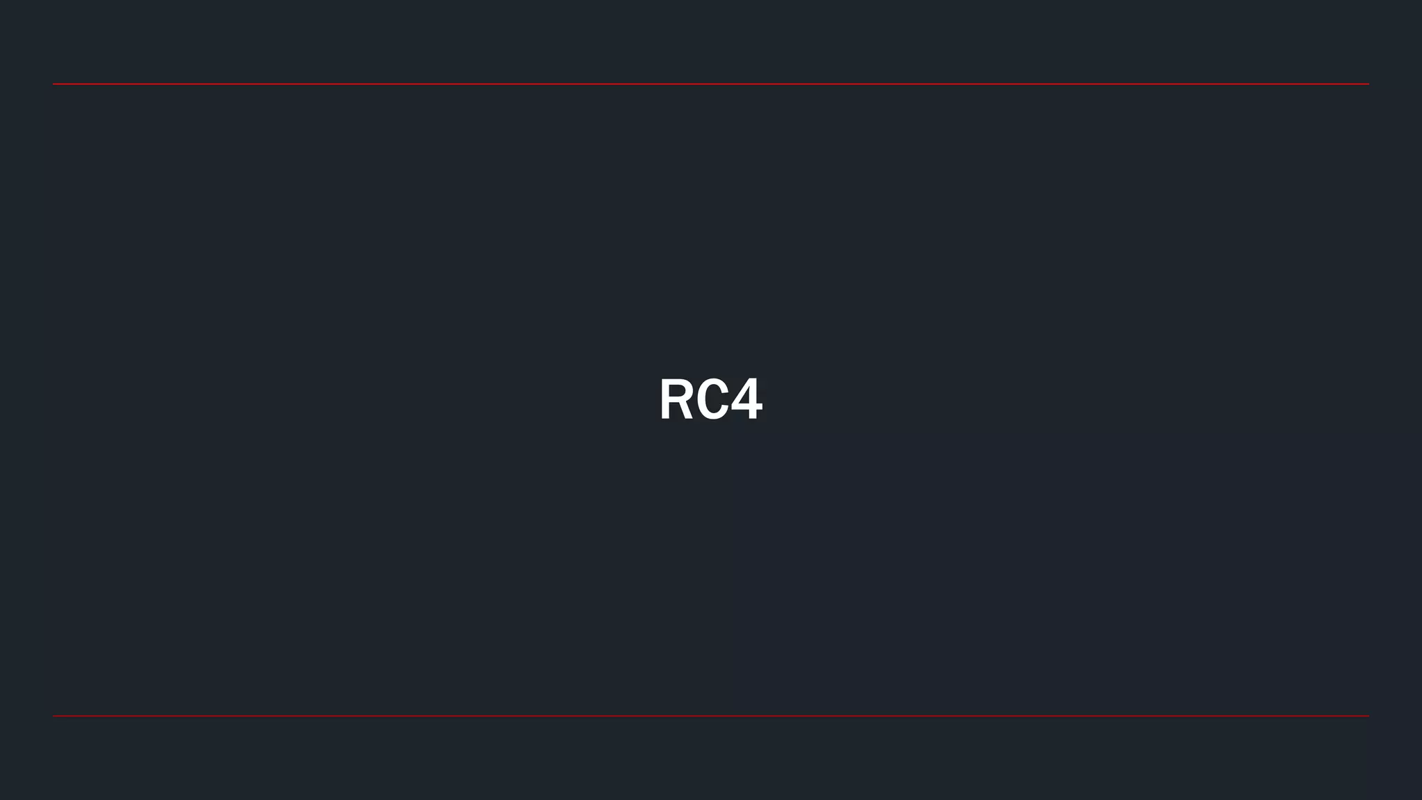 RC4
 